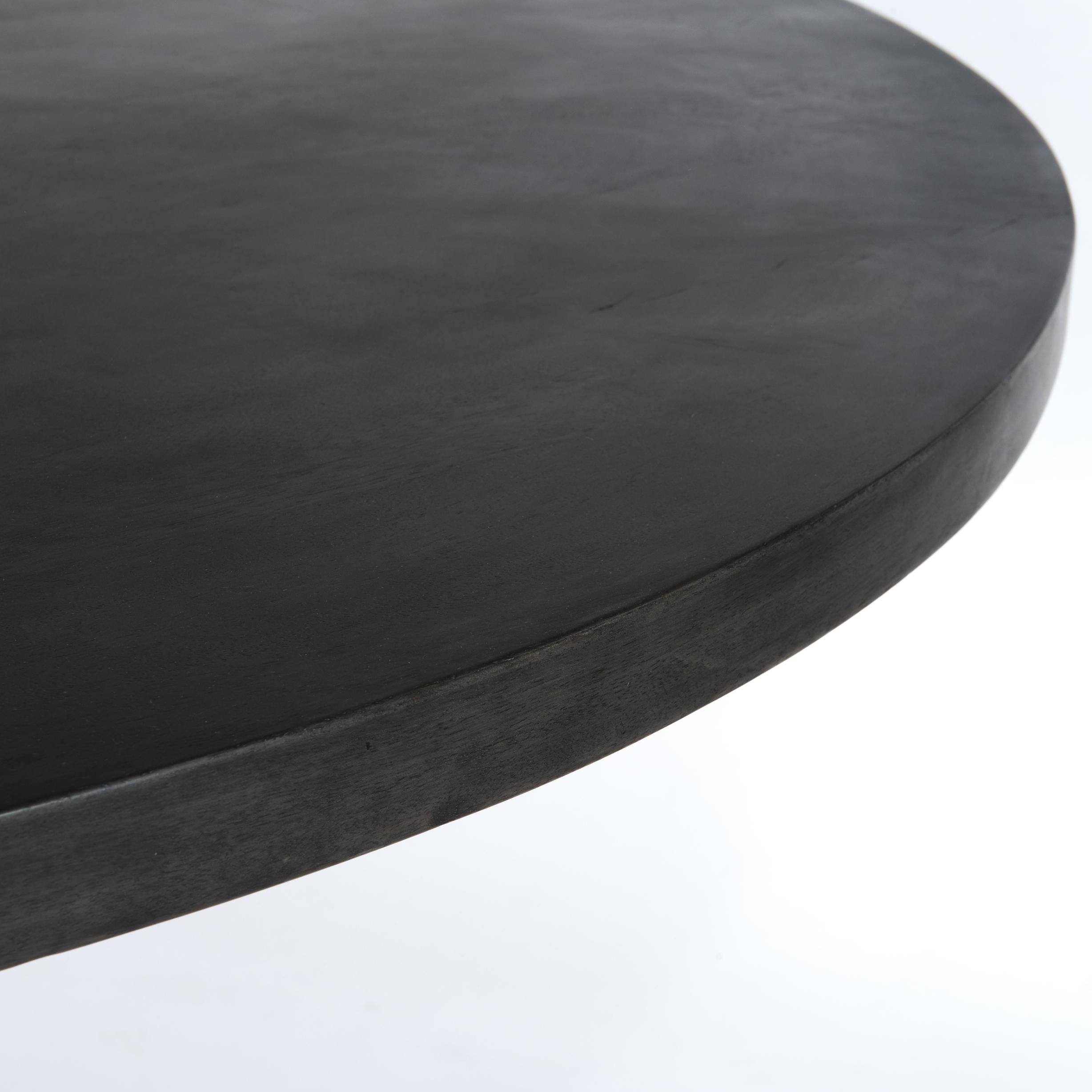 Kesling Round Dining Table - StyleMeGHD - Black Round Dining Table