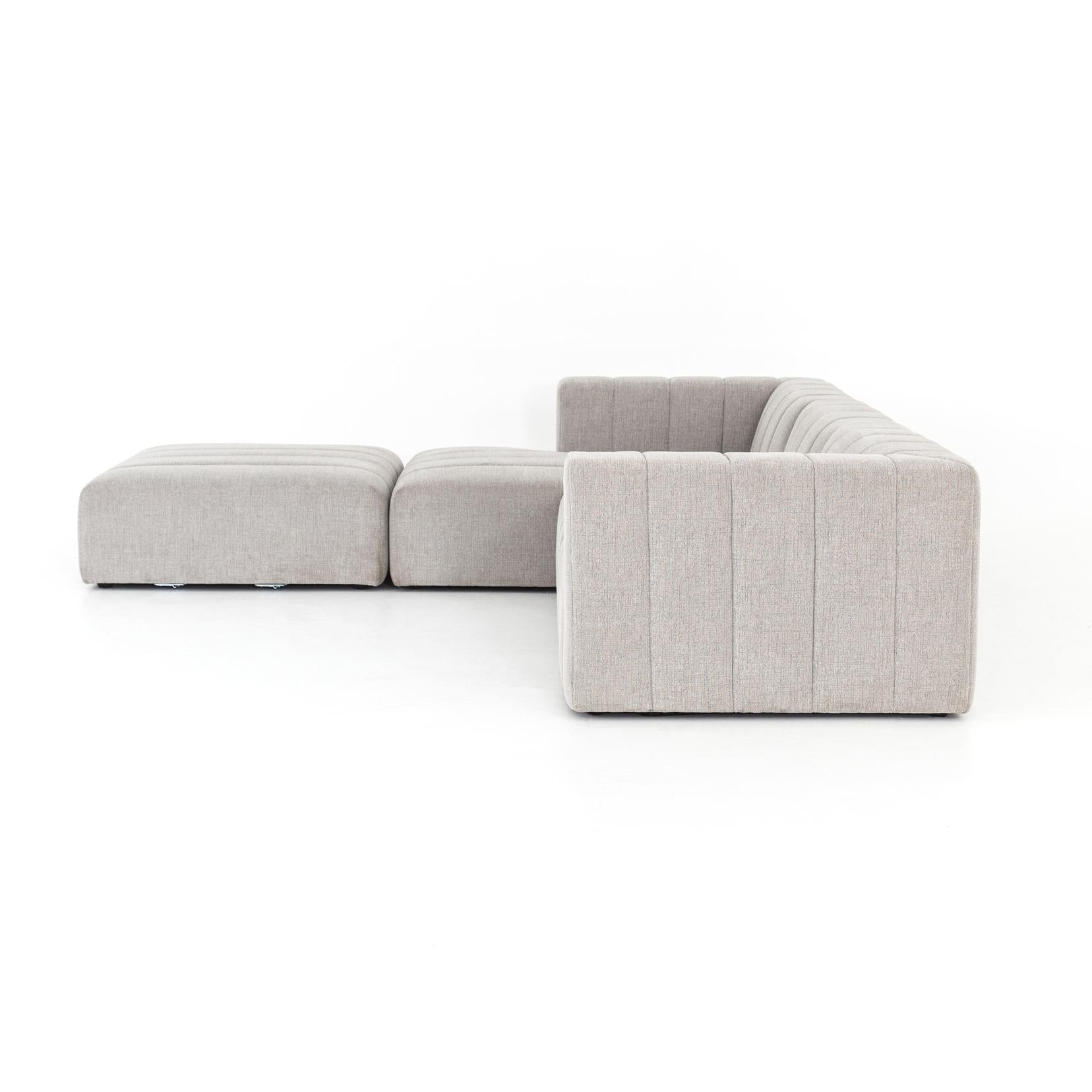 Langham Channeled 3-Pc Sectional- StyleMeGHD - Modern Sectional Sofa