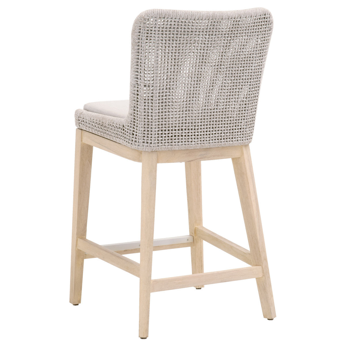 Mesh Outdoor Counter Stool-StyleMeGHD - Woven Bar Stools With Backs