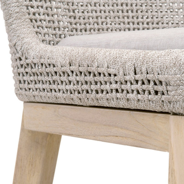 Mesh Outdoor Counter Stool-StyleMeGHD - Woven Bar Stools With Backs