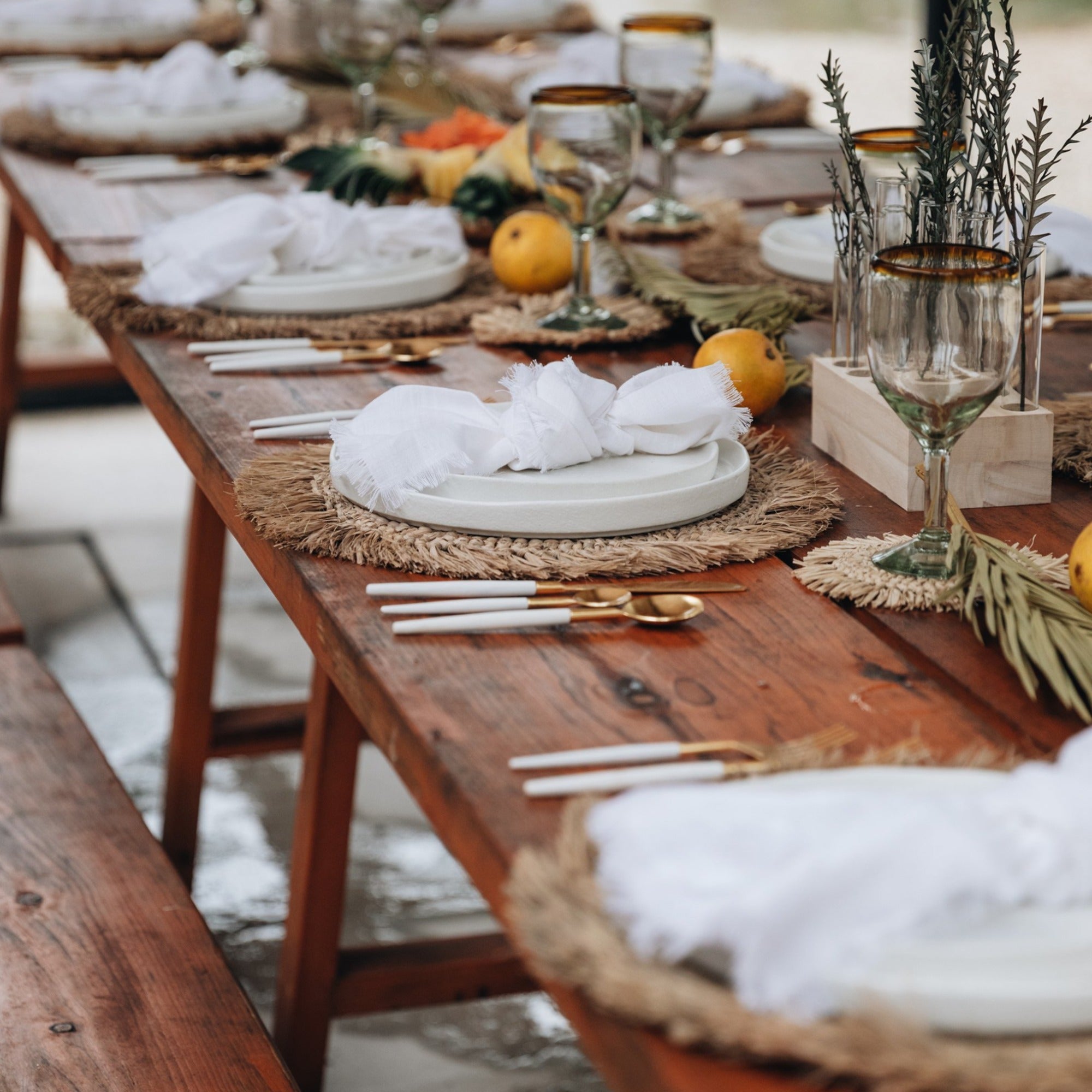 Raffia Placemat - StyleMeGHD - Modern Dining Room