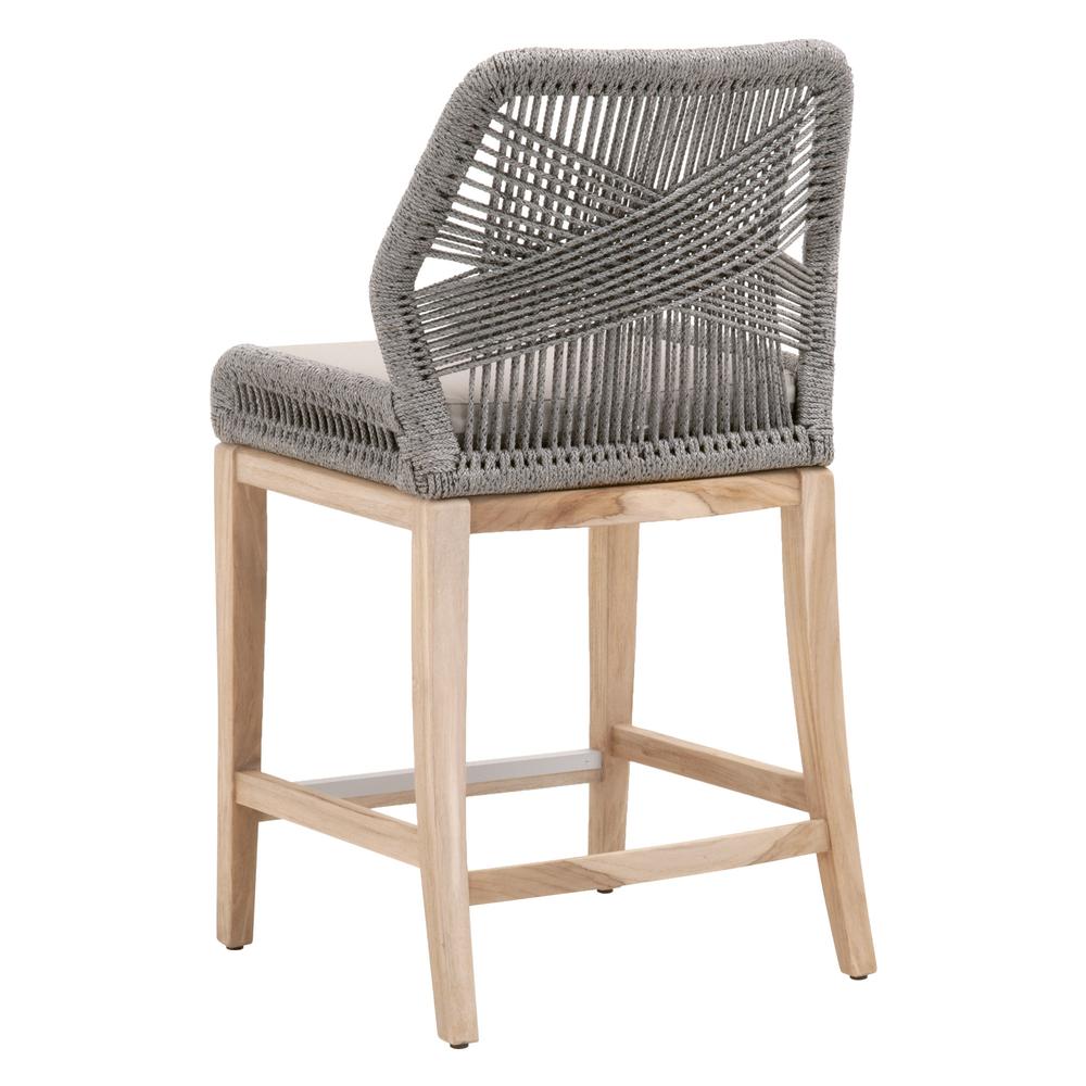 Rope Me In Outdoor Bar + Counter Stool - Stools For Kitchen Island