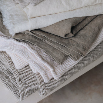 Rustic Linen Throw - StyleMeGHD - Boho Bedroom Decor