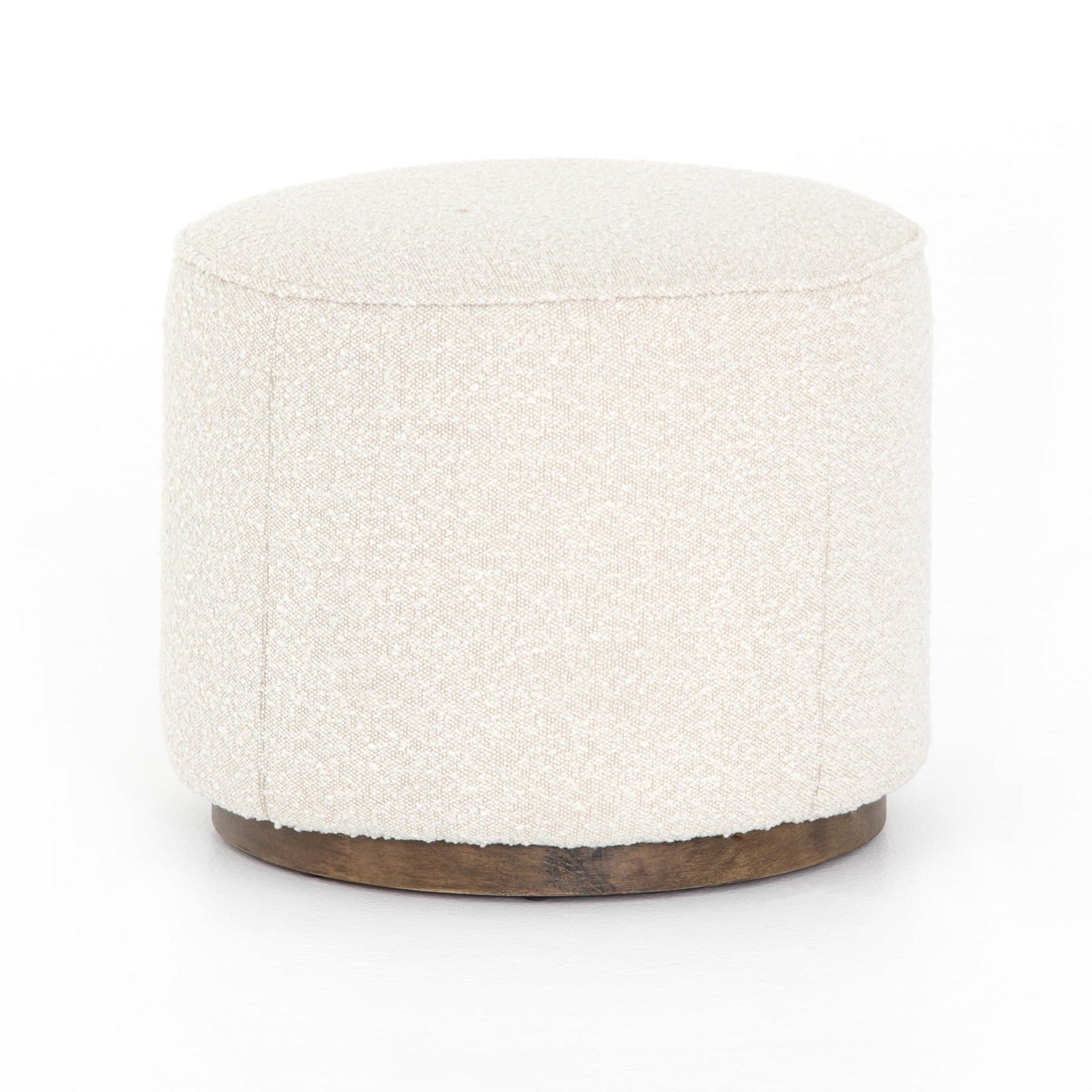 Sinclair Round Ottoman - StyleMeGHD - Modern Home Accents