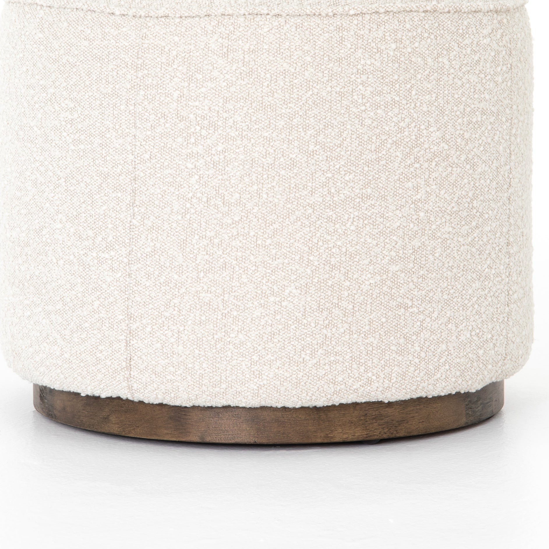 Sinclair Round Ottoman - StyleMeGHD - Modern Home Accents