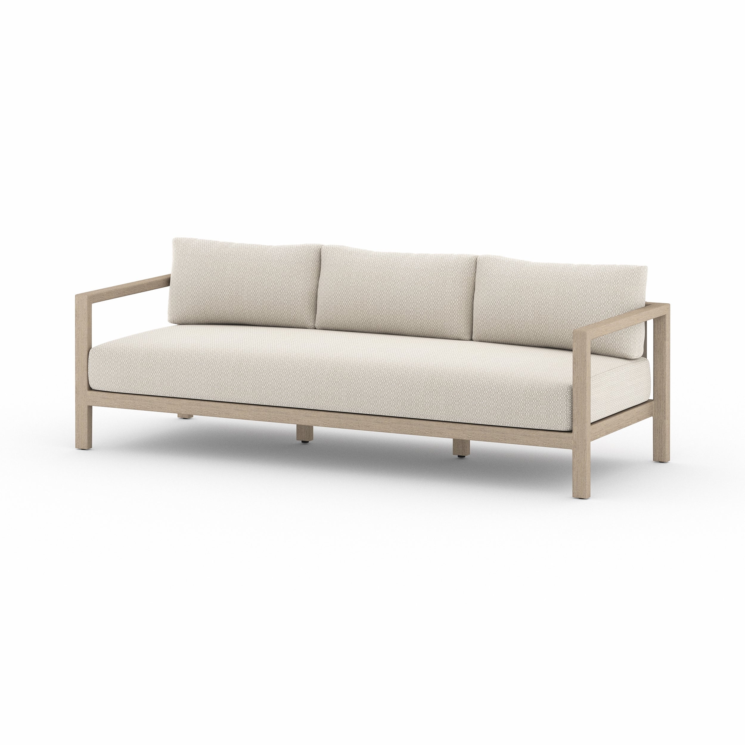 Sonoma Outdoor Sofa, Washed Brown - StyleMeGHD - Modern Home Decor