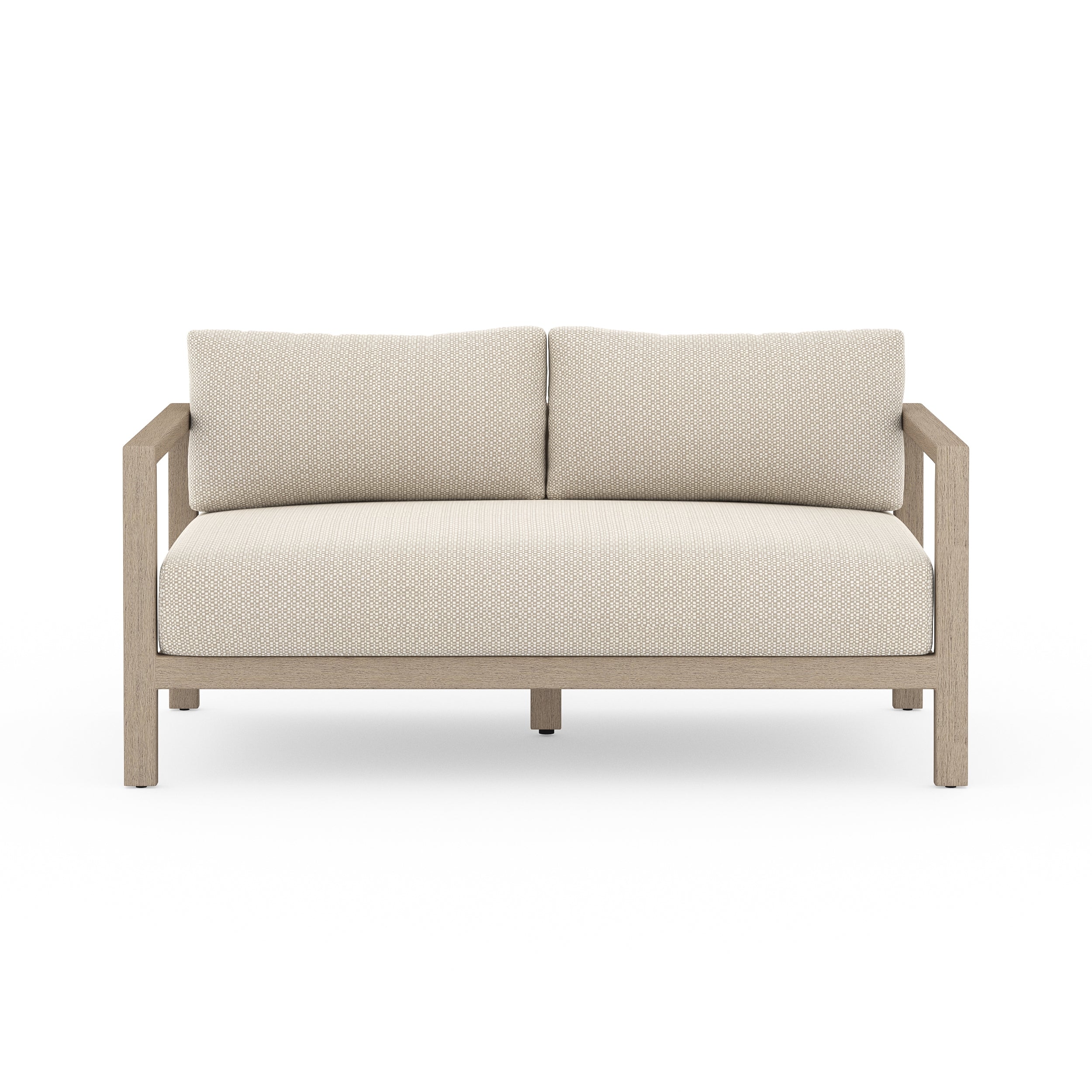 Sonoma Outdoor Sofa, Washed Brown - StyleMeGHD - Modern Home Decor