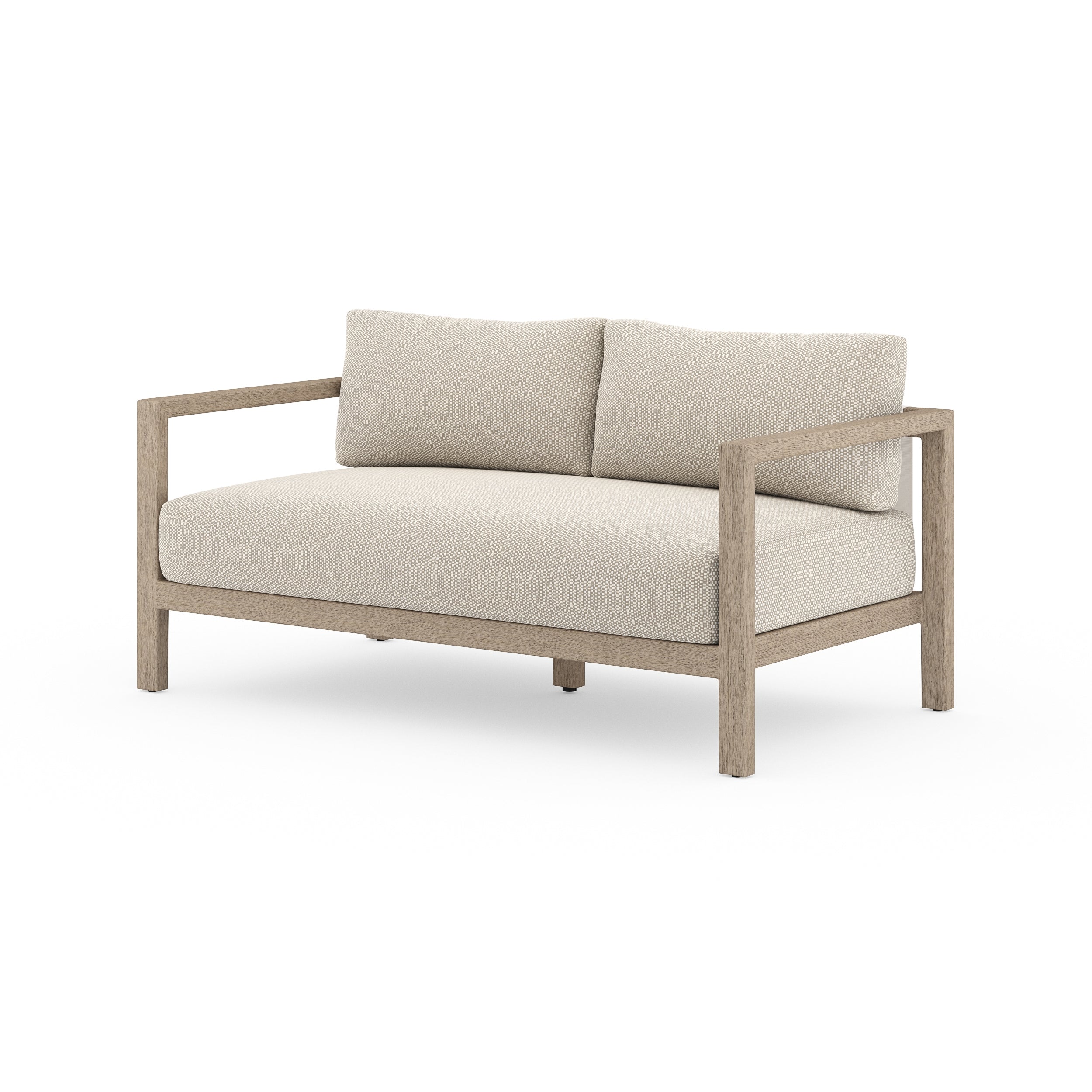 Sonoma Outdoor Sofa, Washed Brown - StyleMeGHD - Modern Home Decor