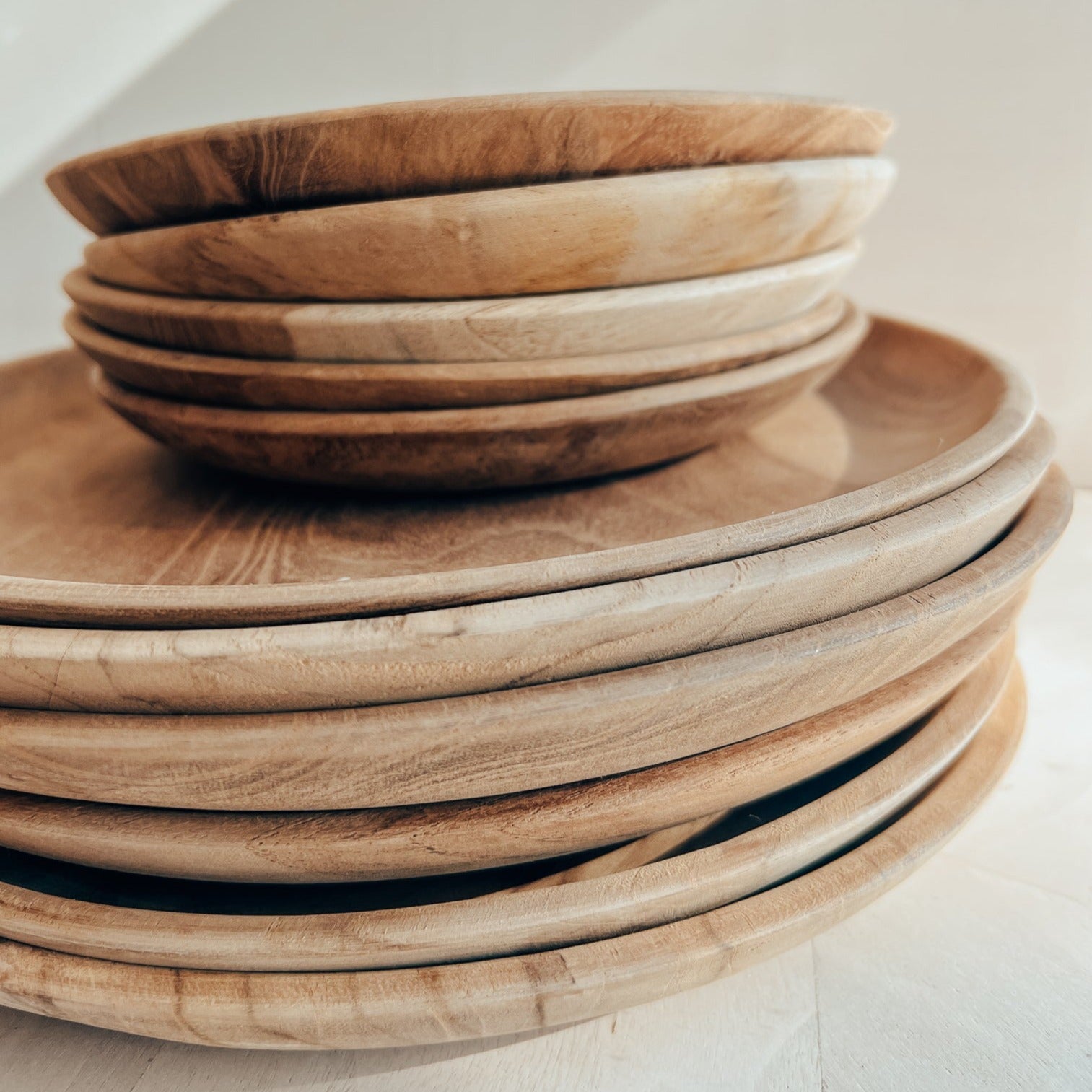 Teakwood Plates - StyleMeGHD - Modern Dinnerware