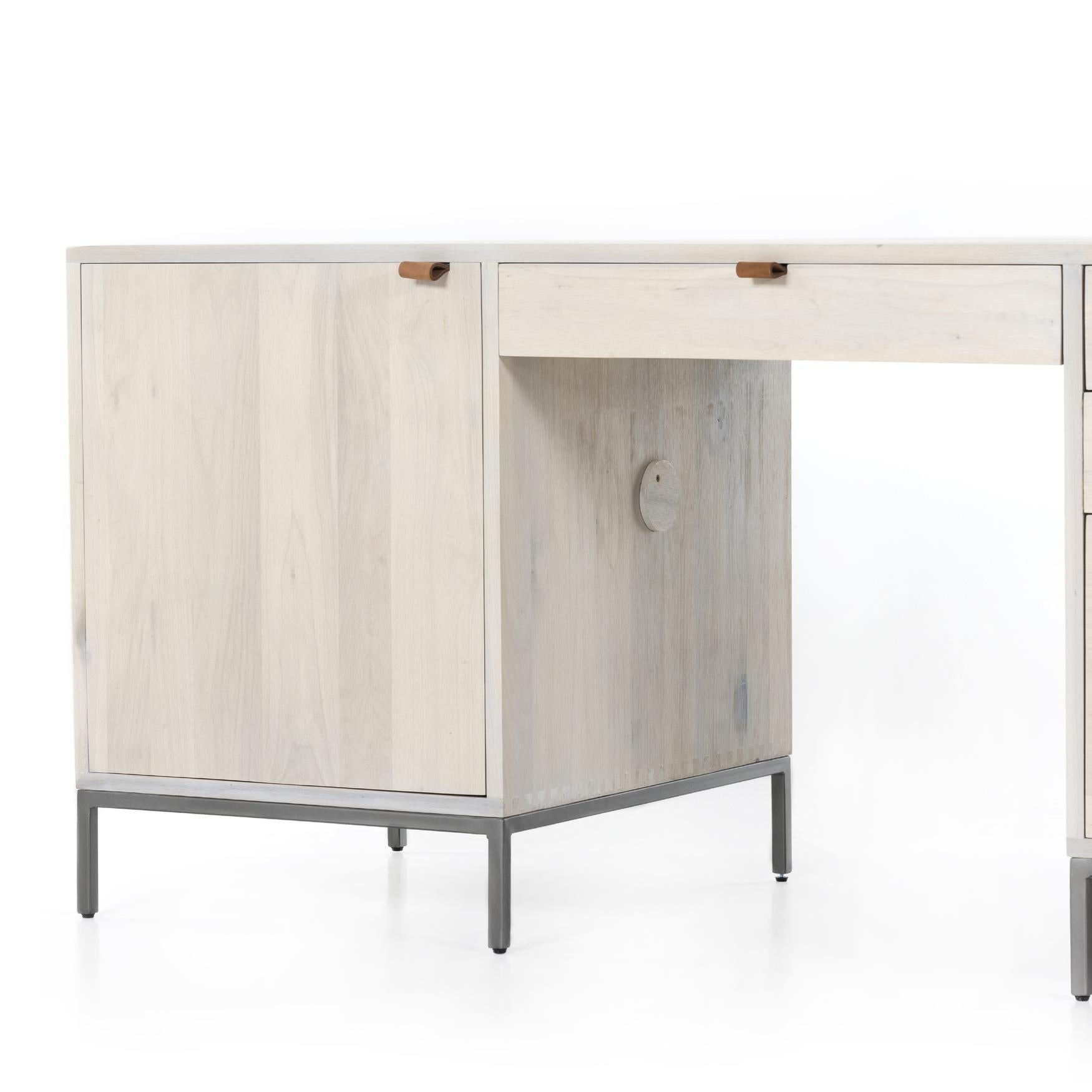 Trey Executive Desk-Dove Poplar - StyleMeGHD - Modern Home Decor