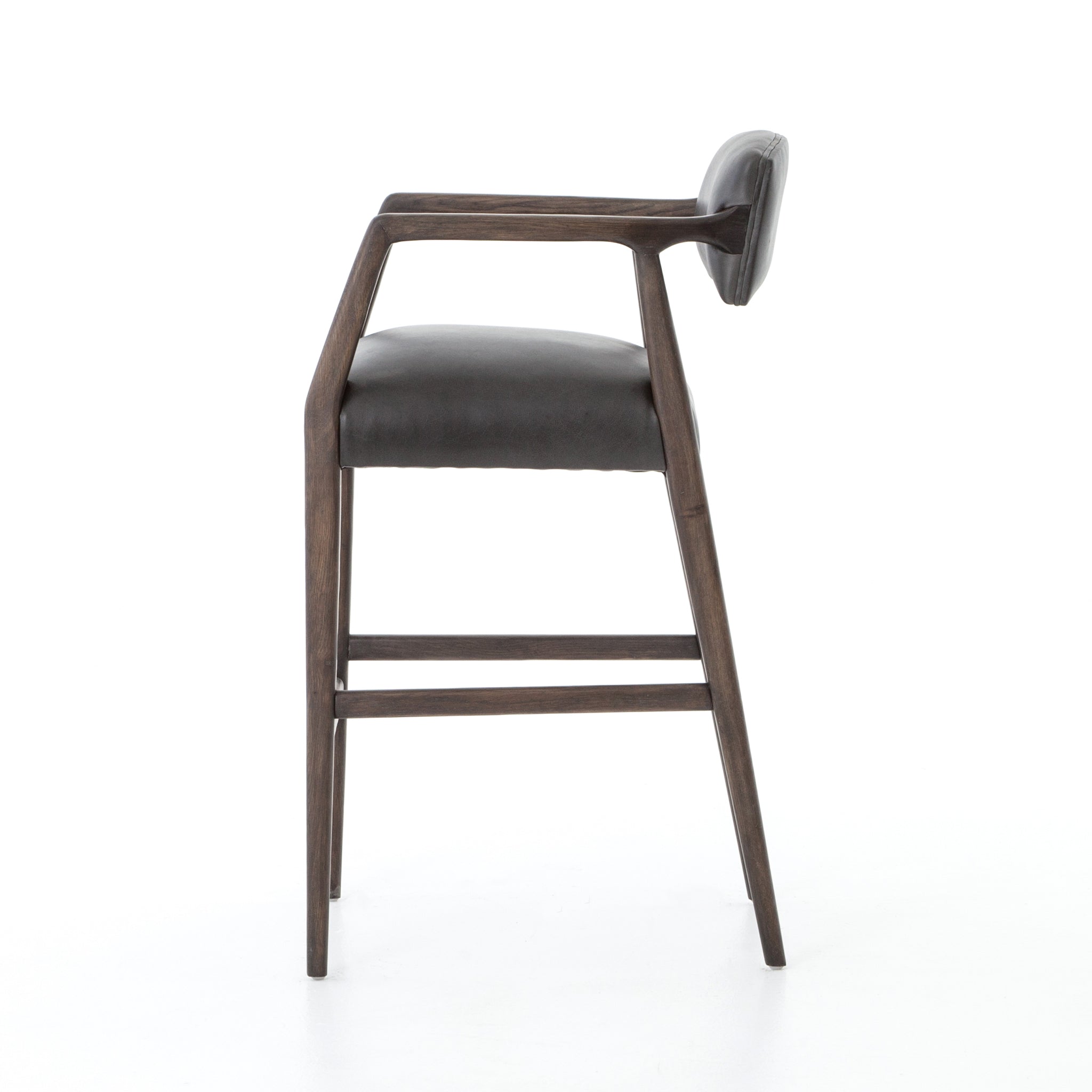 Tyler Bar + Counter Stool - StyleMeGHD - Leather Bar Stools