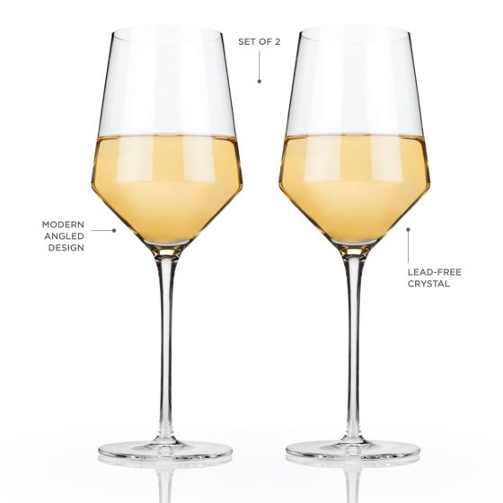 Jolie Chardonnay Glasses, Set of 2