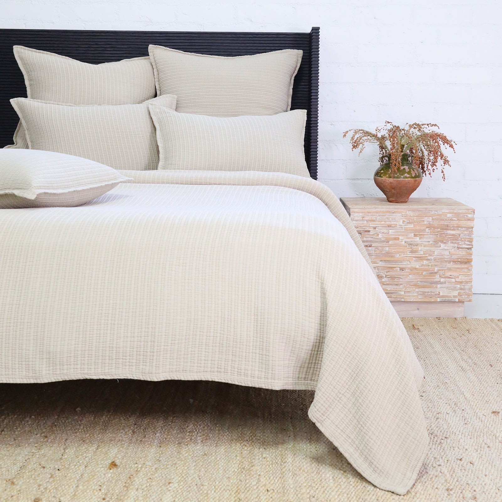 Chatham Matelasse Collection - Natural - StyleMeGHD - Duvets + Shams