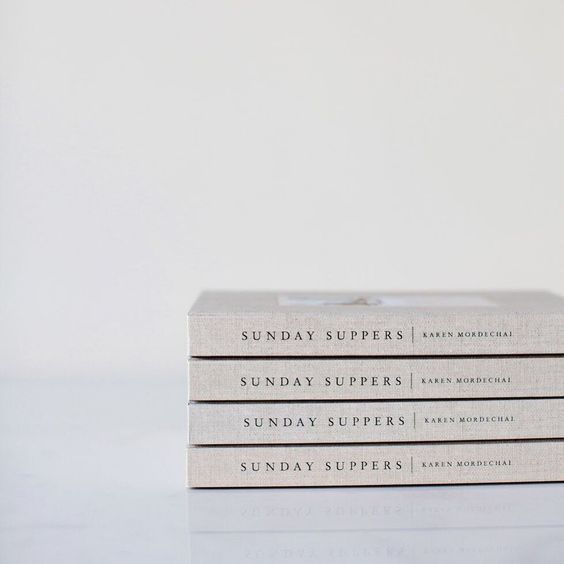 Sunday Suppers - StyleMeGHD - Books + Bookends