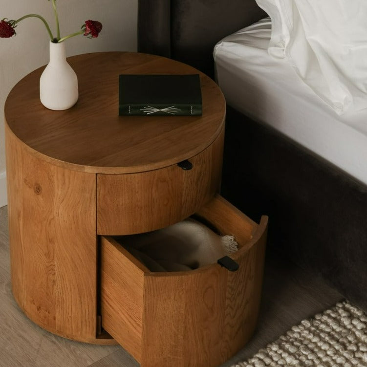 Theo Two Drawer Nightstand - StyleMeGHD - Nightstands